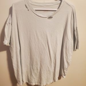 Aerie XL Distressed Boyfriend Tee